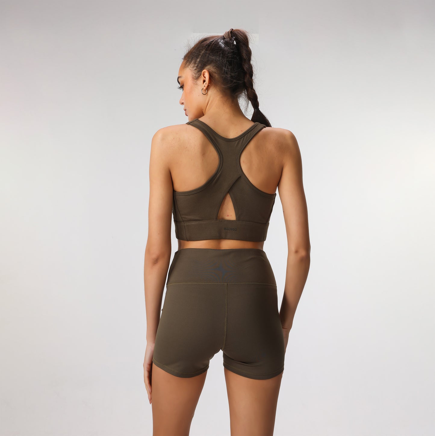 Sport Crossback Top Seamless Yoga Sets