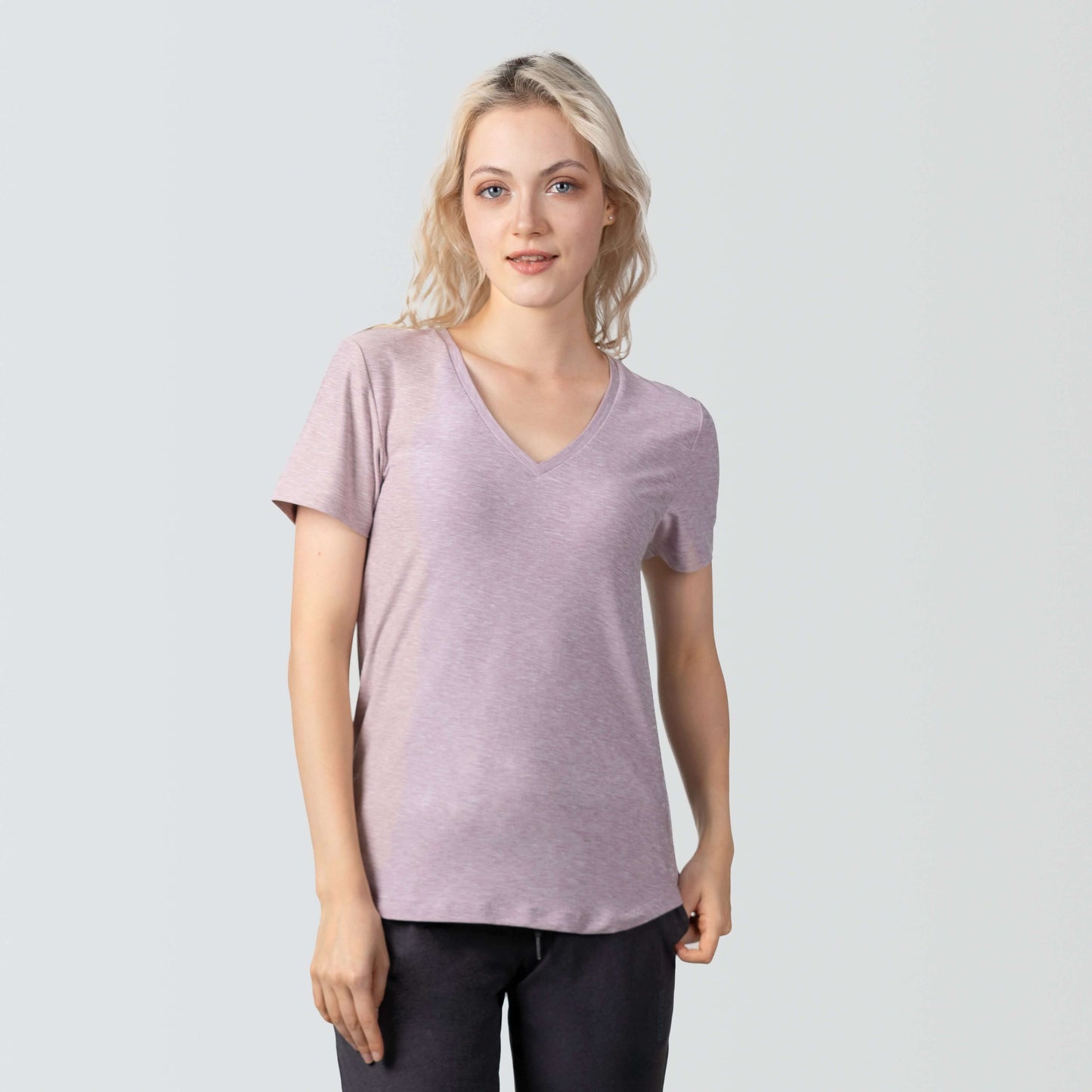 Soft Touch V Neck Tee