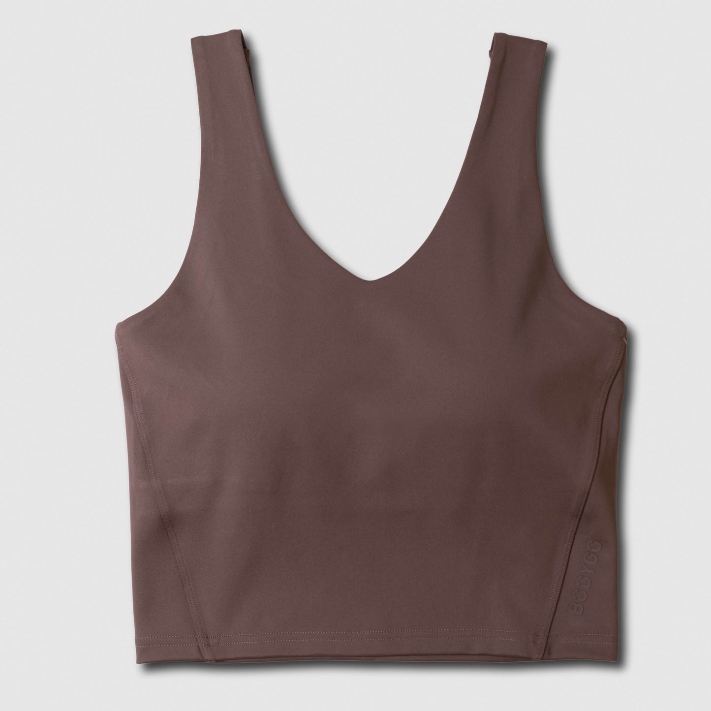 Super Compression Sports Top with Built-In Bra