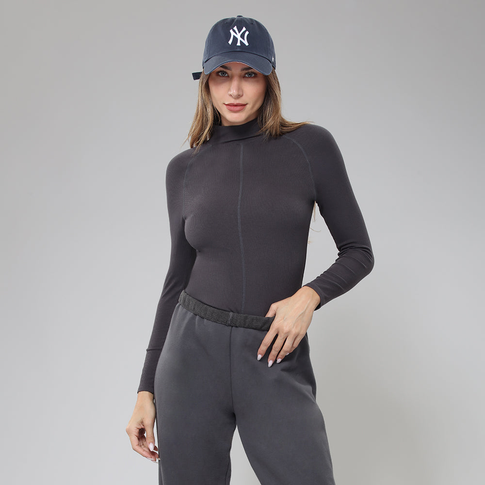 BodyGo LA Long Sleeve Ribbed Top