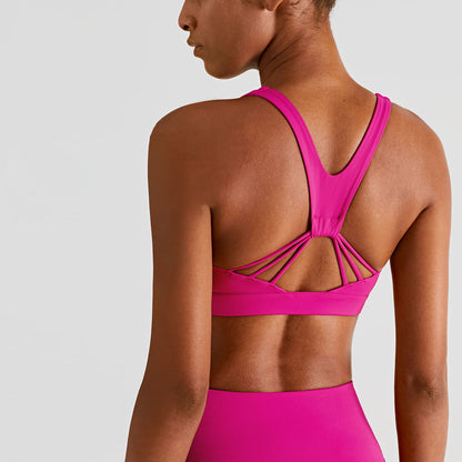 Strappy Back Sports Bra