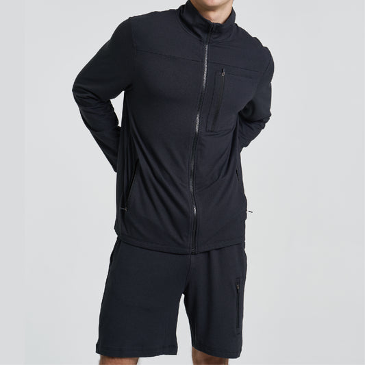 Men's Stand Collar Training Jacket