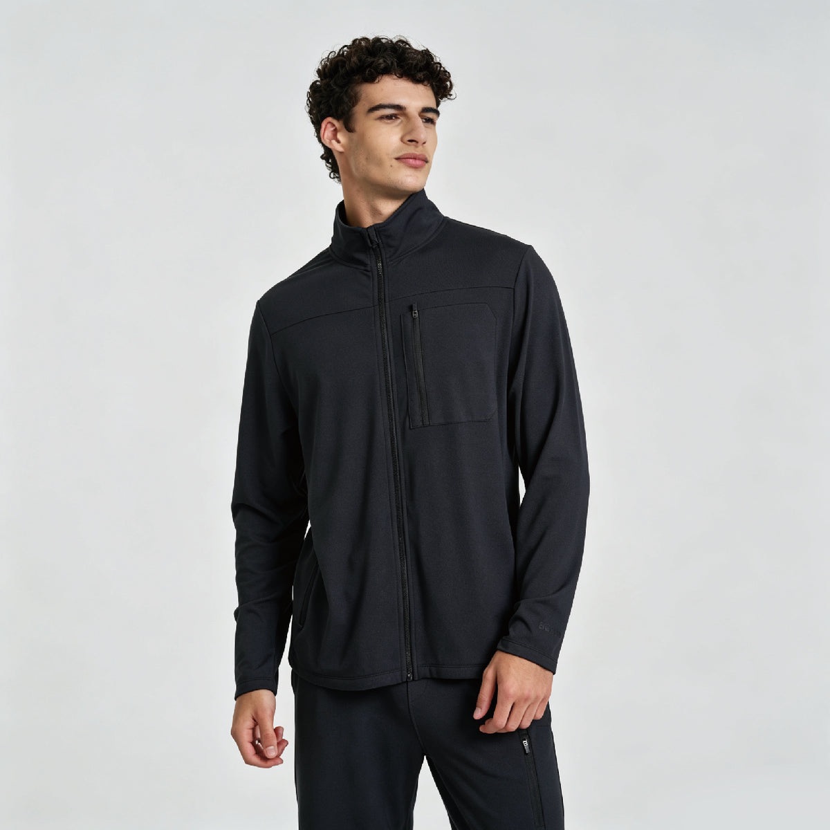 Men's Stand Collar Training Jacket
